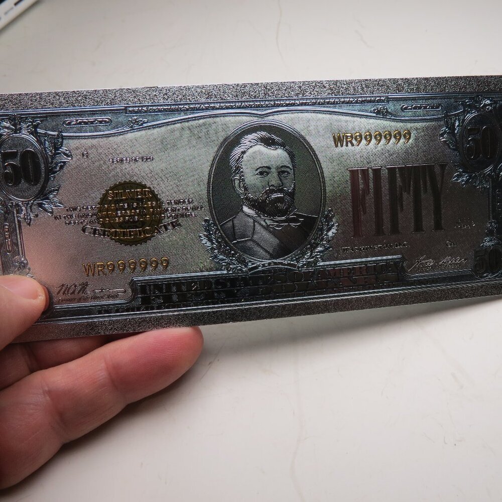 Platinum $50 Bill Collection